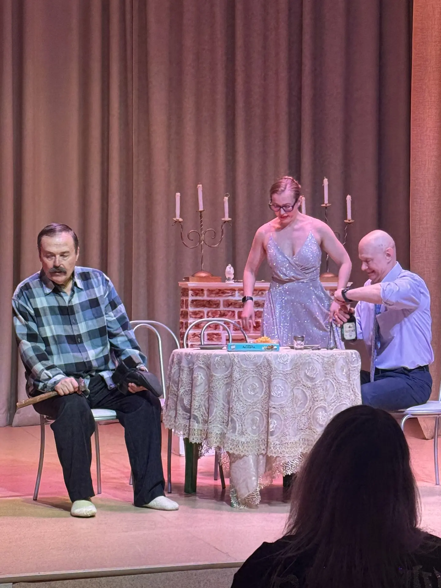 Показ лирической комедии “А давайте мы вас женим”